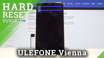 How to Factory Reset ULEFONE Vienna - Erase All Content & Settings