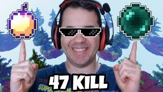 47 Kill! İKİ TÜRK İZLEYİCİM ile İNANILMAZ MAÇ! | Minecraft Egg Wars