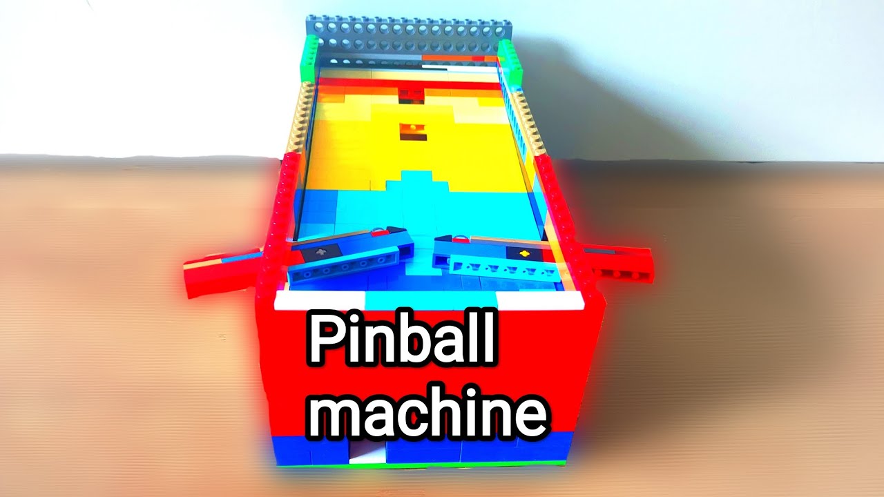 Lego Arduino Pinball Lego pinball machine - YouTube