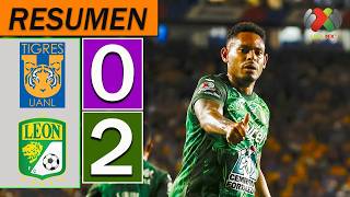 Tigres vs Club Leon 0-2 Full Highlights & Goals - Liga MX 2026 Matchday 13