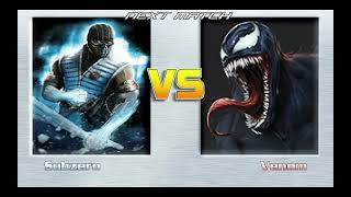 Sub Zero And Scorpion Vs Venom And Carnage