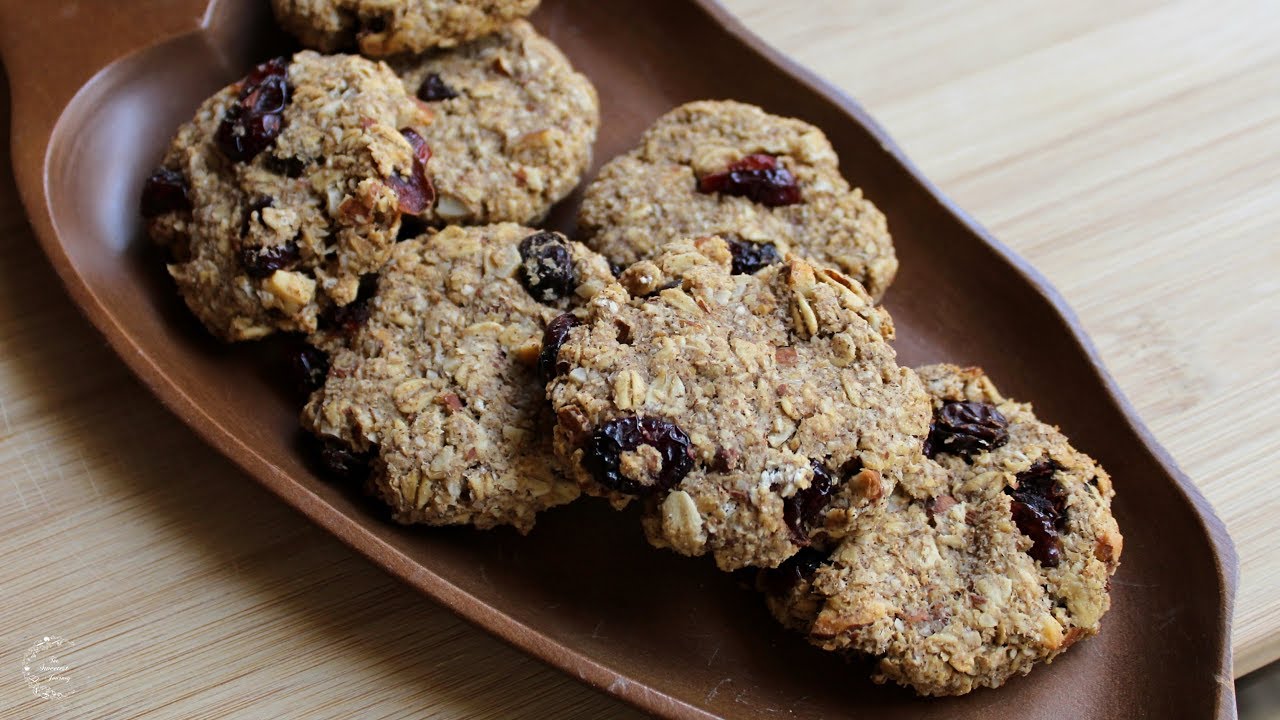 Healthy Oat Cookies With Dried Fruit & Nuts Recipe The Sweetest
