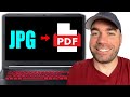 Free Method to Convert JPG to PDF on PC or Laptop