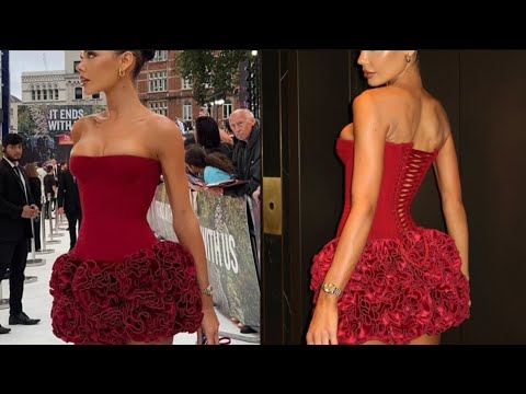 ロージーモンスター　couture organdy embroideryOP How to sew a trendy corset dress with a Rose flower design/ total