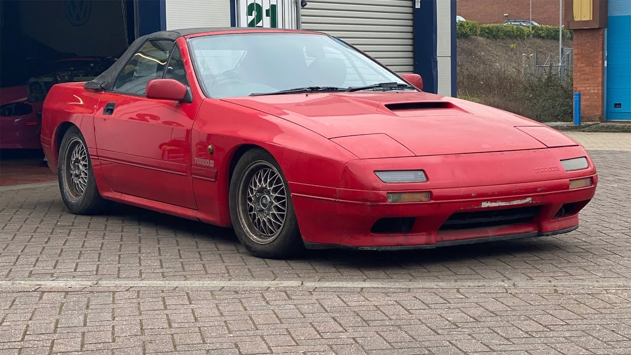 MAZDA RX7 FC 13B VERT- ROTARY-TURBO-TURBO-TWO EP1 - YouTube