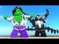 Hulk Bruce Banner Transformation Vs Venom In LEGO Marvel SuperHeroes Hulk Bruce Banner Transformation Vs Venom In LEGO Marvel SuperHeroes