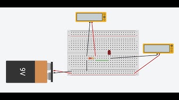 Building Simple LED Circuit With TinkerCAD