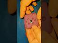 DIY how to make a polymer clay cookies pastry and cake ASMR #viralshort #asmr #shorts #short
