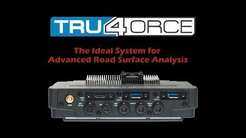 TRU4orce HD - Road Surface Analysis System