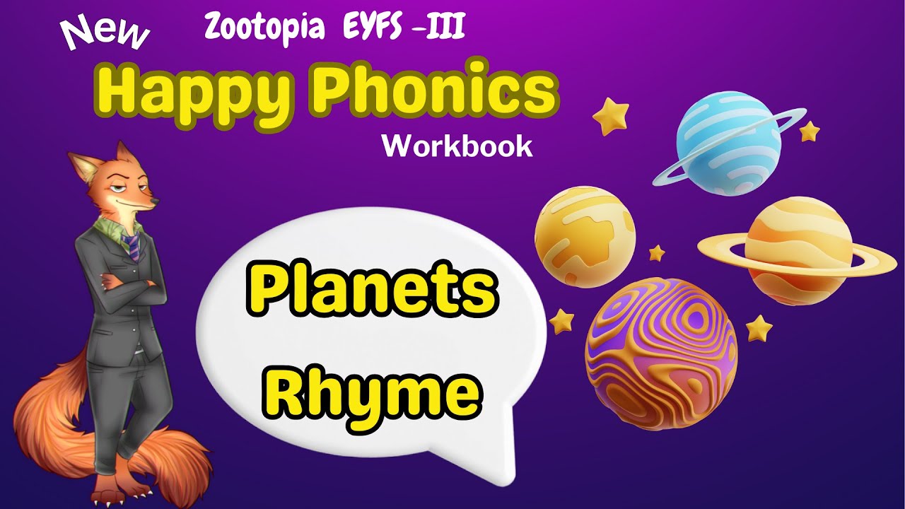 HAPPY PHONICS: Planets Rhyme|Planets Name| Venus|Mars|Earth|Neptune ...