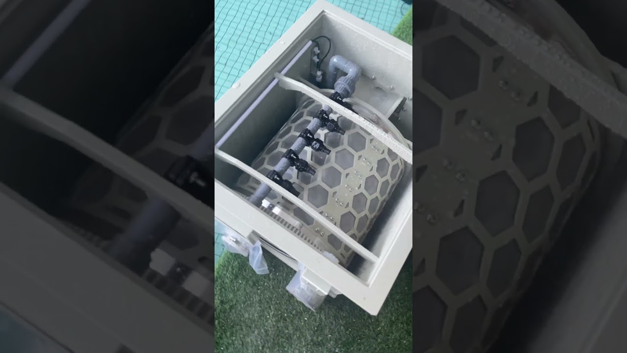 Rotary Drum Filter for Koi Pond 