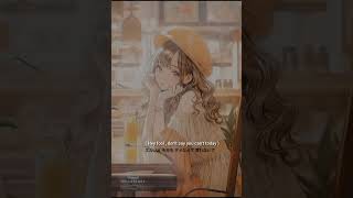 Bolbbalgan - You(=I) || (Japanese cover + English lyrics) ||#lyrics #song#songlyrics#peace#shorts