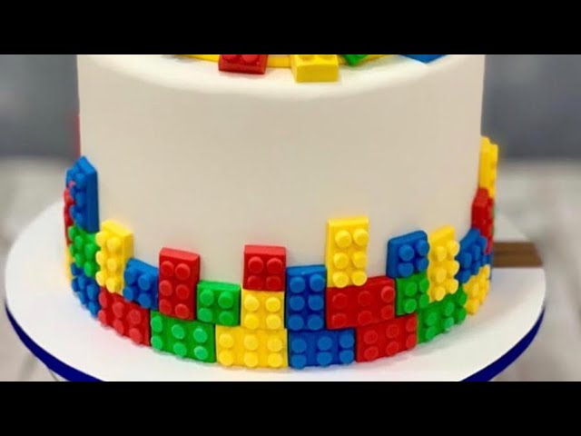 Lego Cake - Youtube