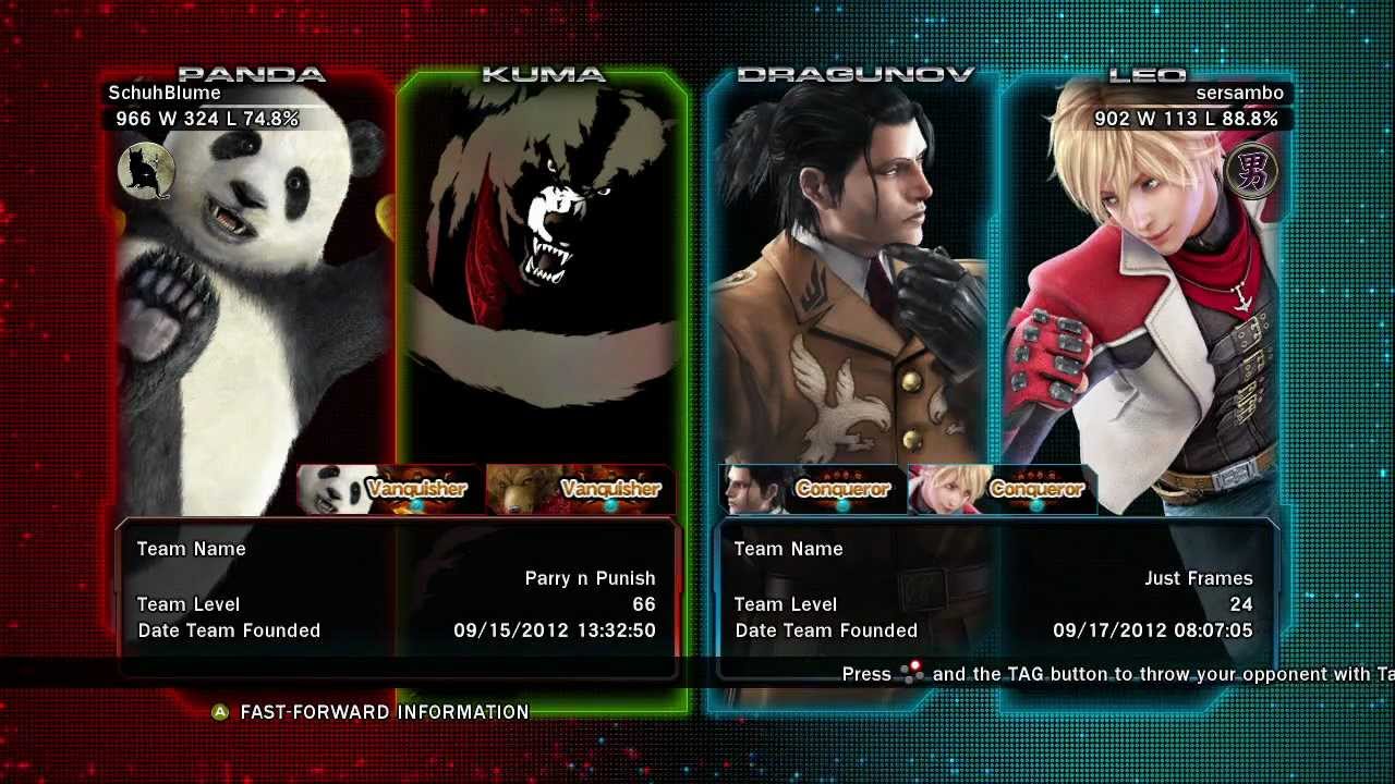 TTT2~ SchuhBlume (Panda & Kuma) vs. sersambo (Dragunov & Leo) II HD