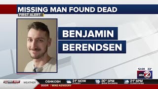 Missing Green Bay man found dead in Ozaukee County