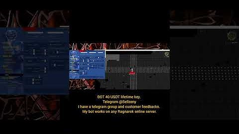 OpenKore poring world bypass police (system ANTIBOT) Safe BOT service