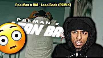 THIS HARD😳🔥!!! AMERICAN REACTS TO: Pee Man x RM - Lean Back (REMIX) Prod. Senseii