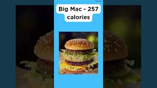 Big Mac vs Whopper - What has more calories?