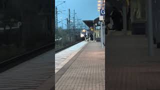 S-Bahn bei Einfahrt in die Station Leipzig neue Messe #trainspotting #bahn #train #zug #db #sbahn