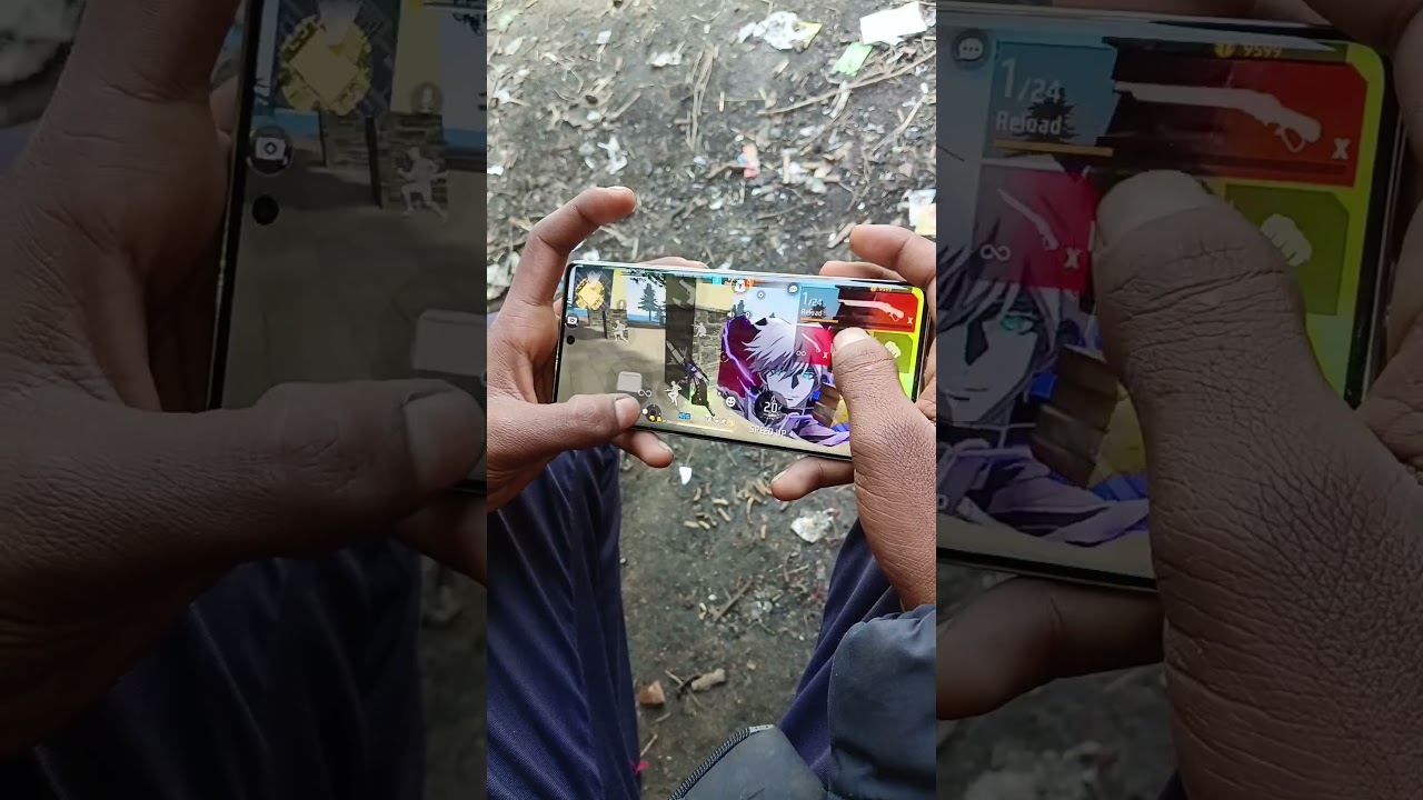 Tecno pova curve handcam gameplay 3 finger movement ☠️👑 