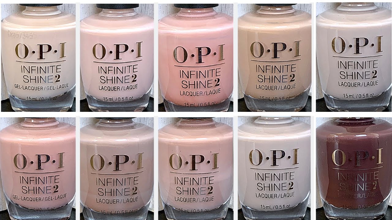 OPI Infinite Shine | Palate Cleansing Neutrals [with awesome formulas!]