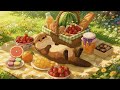 Little moments under the summer sun 🌼🧺 | Cozy Lofi Jazz for Calm Picnic Days