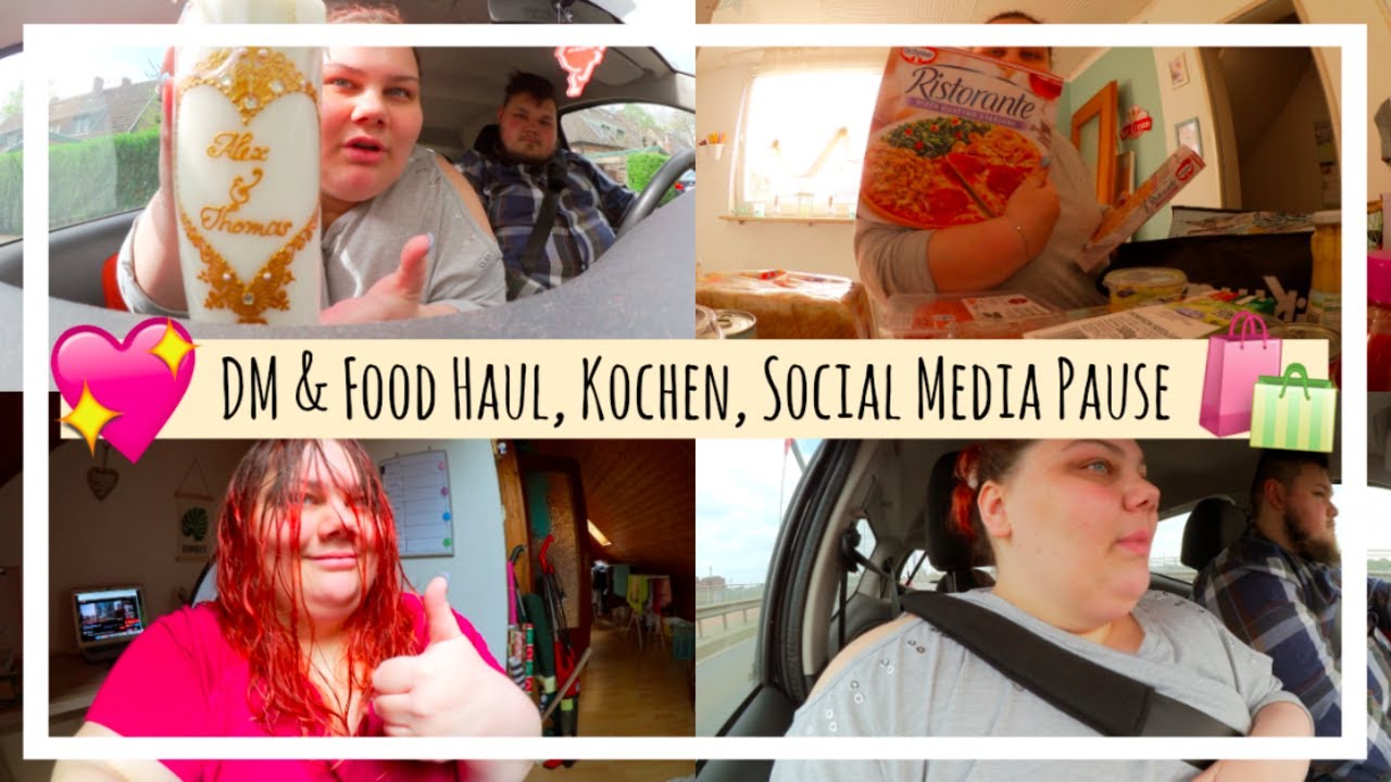 XXL VLOG 🎥 ⎮ DM & FOOD HAUL 🛍 ⎮ Alltag & Kochen 🥘 ⎮ Kleine Pause.. ⎮ 14. April 2020 ⎮ Our Jaily Life