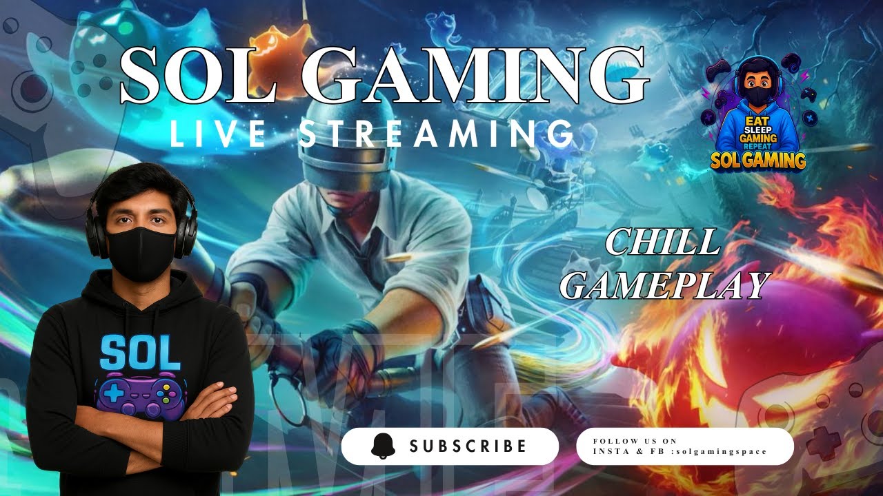 Night Camping Parithabangal | Squad Day | BGMI Live | SOL Gaming 