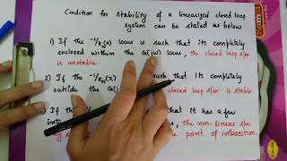 Stability Analysis using Describing function|| Advanced control theory|| Malayalam||Non linear sys