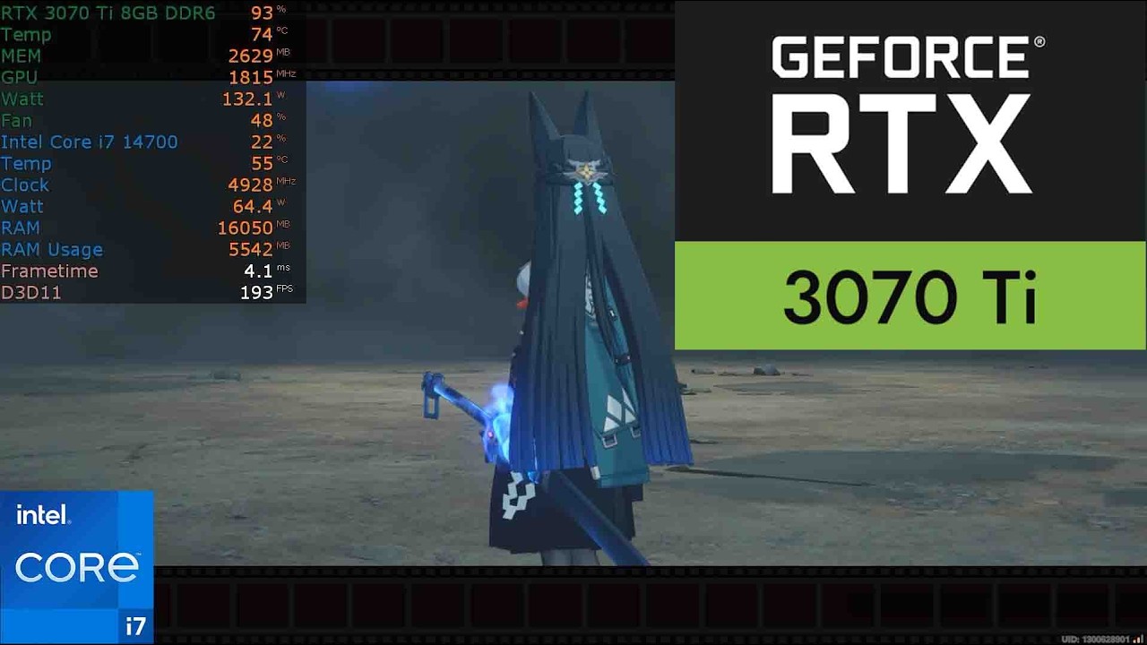 RTX 3070 Ti Zenless zone zero | Max Settings - YouTube