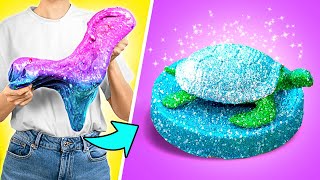 Mixing All Shiny Glittery Charms with Elsa  Fun DIY Cardboard Crafts by Imagine PlayWorld