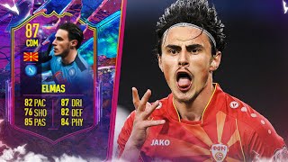 5⭐ SKILLS MIDFIELD MACHINE!! 87 Future Stars Eljif Elmas Player Review! FIFA 22 Ultimate Team screenshot 1
