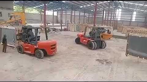 glass crates beam for glass container loading and unloading