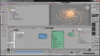 Creating Particle Galaxies in ICE - Part 4: Animating the Particle Galaxy screenshot 2
