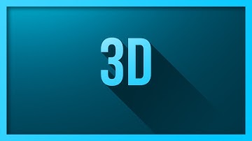 Create Long Shadows Using "Photoshop 3D"