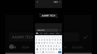Laser Cut Text Effect in Capcut Tutorial #shorts #aamirtech31 #capcut