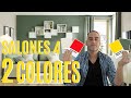 🎨 PINTAR SALÓN en DOS COLORES (15 salones reales pintados en dos colores)