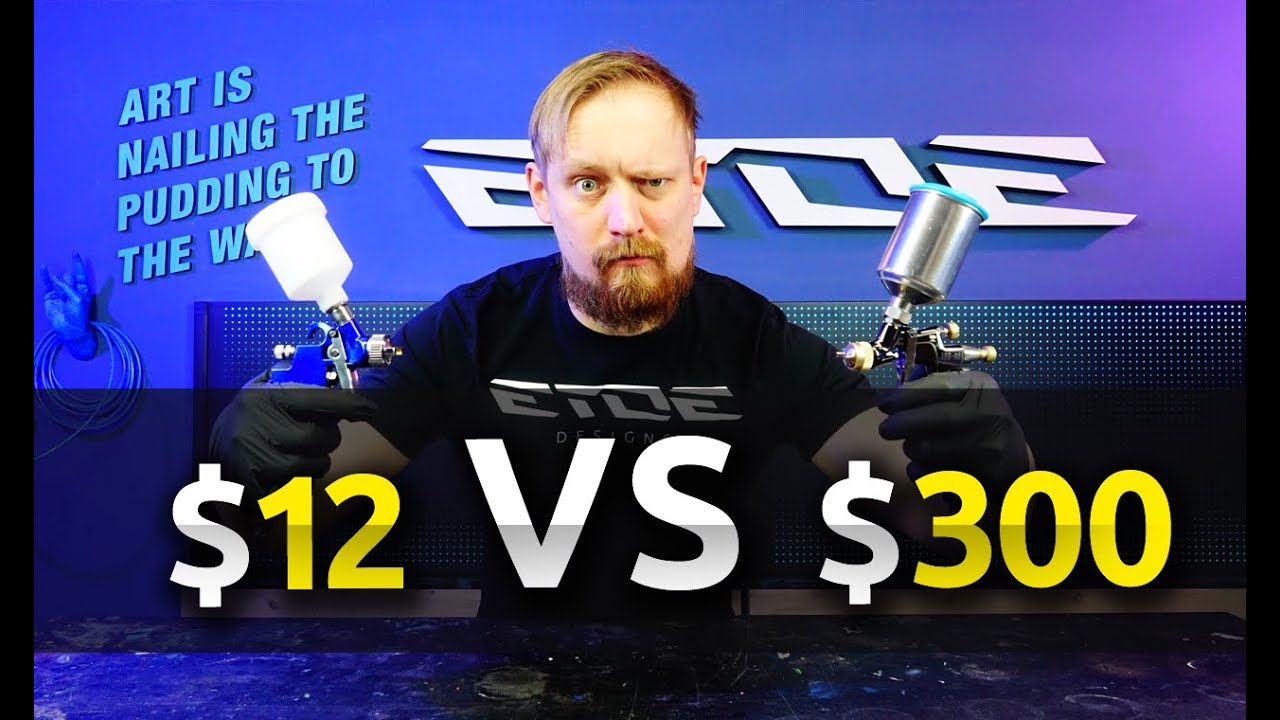 cheap spray gun vs. pro spray gun which one to buy? YouTube