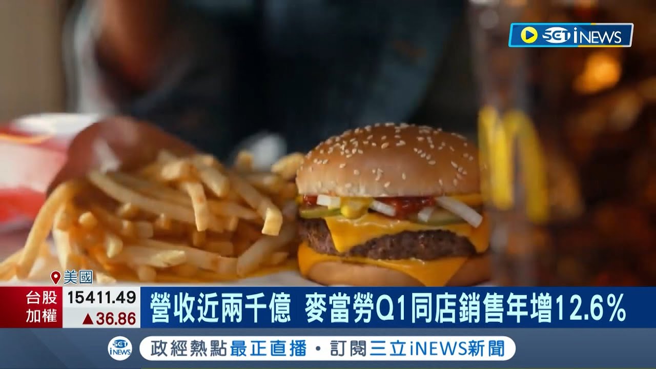 麥當勞Q1財報超出市場預期！營收近