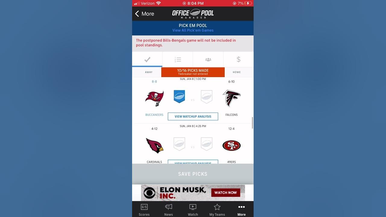 Week 18 NFL Picks YouTube