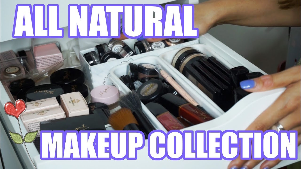 MY ALL NATURAL / GREEN BEAUTY MAKEUP COLLECTION - YouTube
