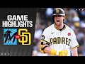 Marlins vs. Padres Game Highlights (5/27/24) | MLB Highlights