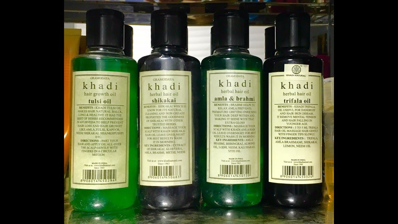 Khadi Natural Oils - First Impression - YouTube
