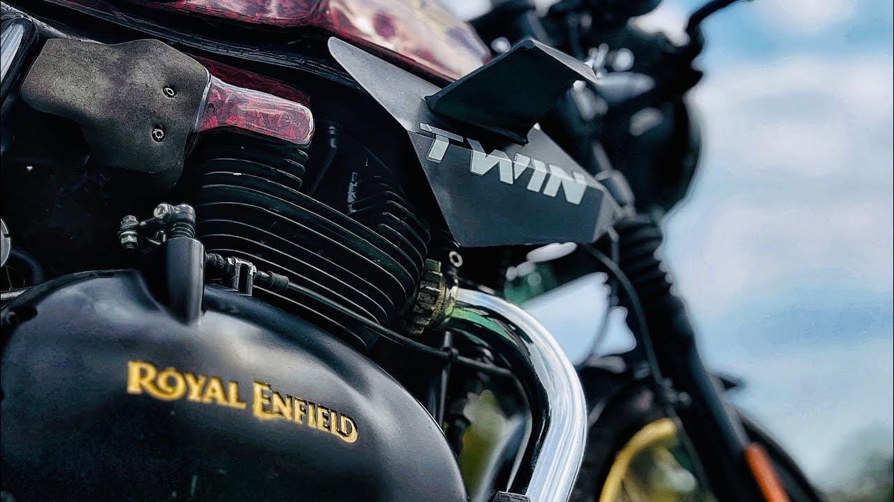 Continental GT650 custom exhaust note BEST IN INDIA || ASMR 🎧