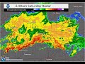 June 18-19 Severe Storms and Flooding: Radar Loop 5 AM - 11 AM EDT