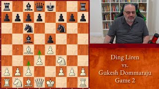 Thumbnail for 5 Minutes with GM Ben Finegold: Ding vs Gukesh, Game 2