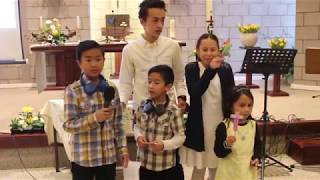 20180401 Easter skit Children
