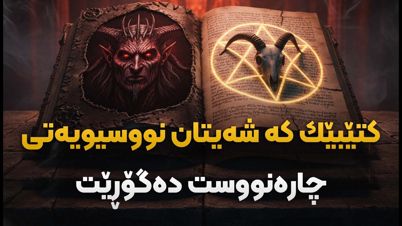 کتێبێک کە شەیتان نوسیویەتی، هەرکەسێک دەستی لێ بدات، چارەنووسی دەگۆڕێت!
