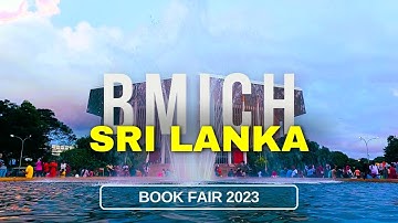 Water fountain at BMICH, Sri Lanka (Colombo International Book Fair 2023)