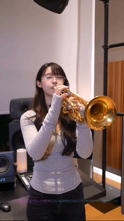 New Part Tararaara | New Intro by Gao YiFei #gaoyifei #tarara #trumpetgirl #girl #shorts